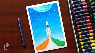 Independence Day Special Drawing with Oil Pastels | PrabuDbz Art screenshot 5