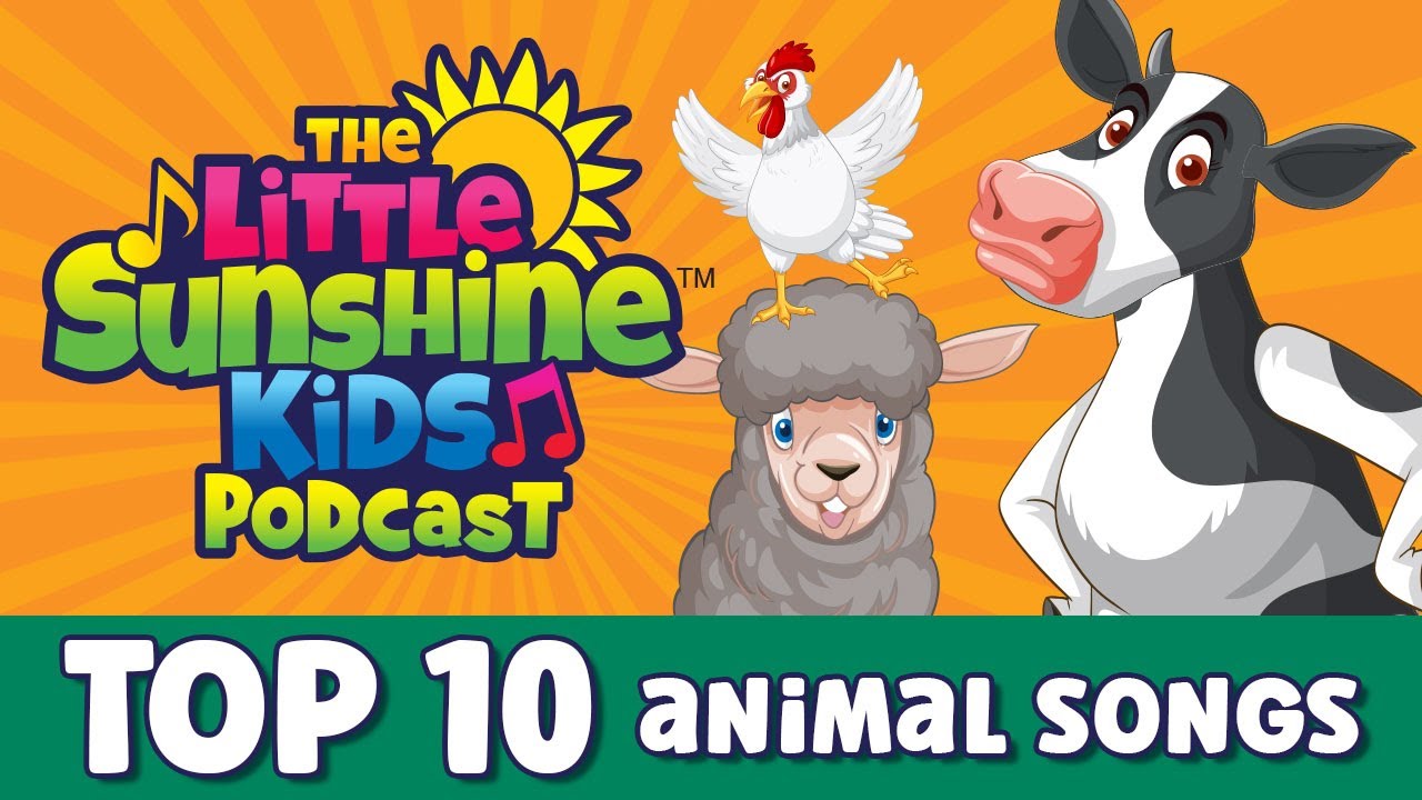 Top 10 Animal Songs for Kids Sing, Dance & Learn with the Best