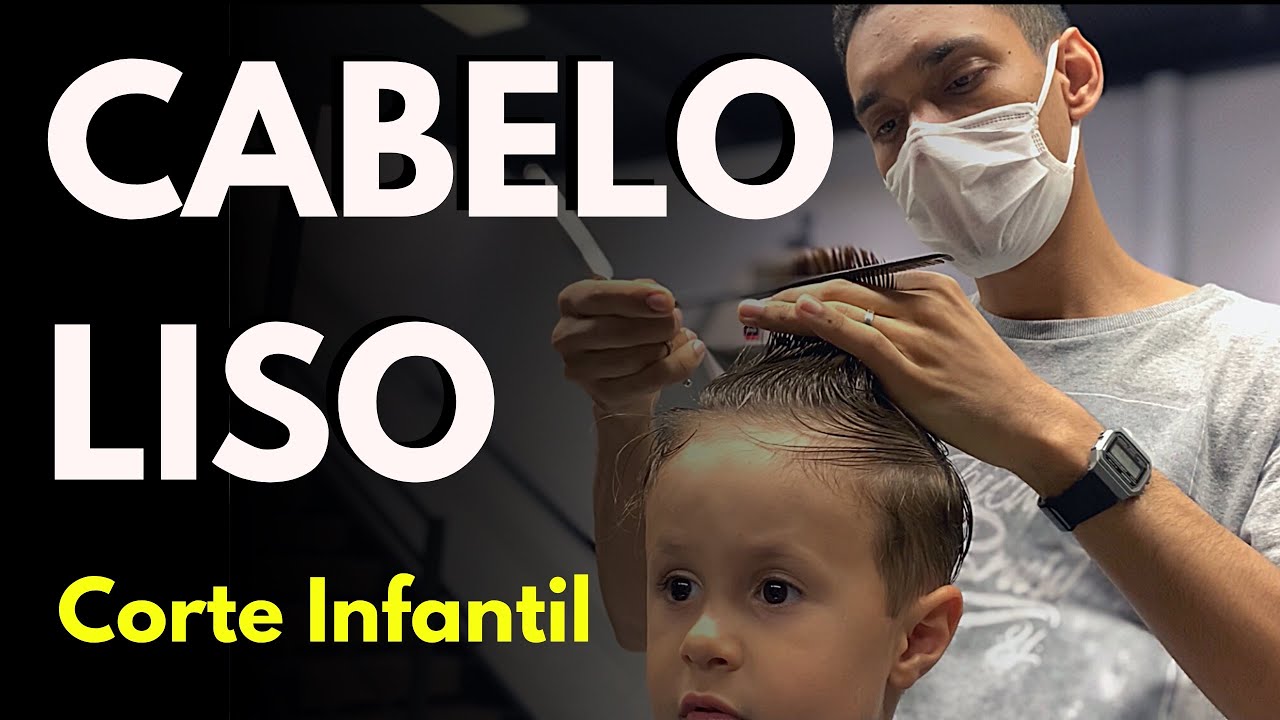 CORTE INFANTIL COM MÁQUINA E TESOURA - Farley Santiago