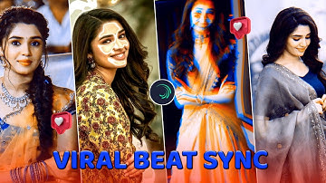 Instagram Trending Song BeatSync Video Editing In Alight Motion manike mage hithe Song Status edit