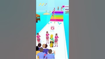 Makeover Run All Levels Android,iOS Gameplay Level 684 #shorts