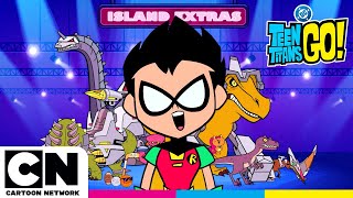 Famous Total Island Madness! Titans Try to Escape! 😂 | Teen Titans Go! | Cartoon Network UK Net Worth