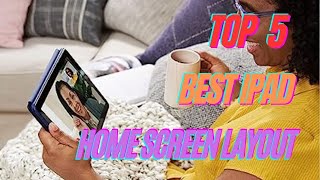 best ipad home screen layout screenshot 4