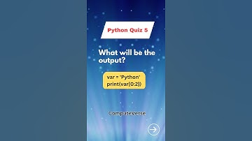 Python Quiz 5...!! #shorts #python