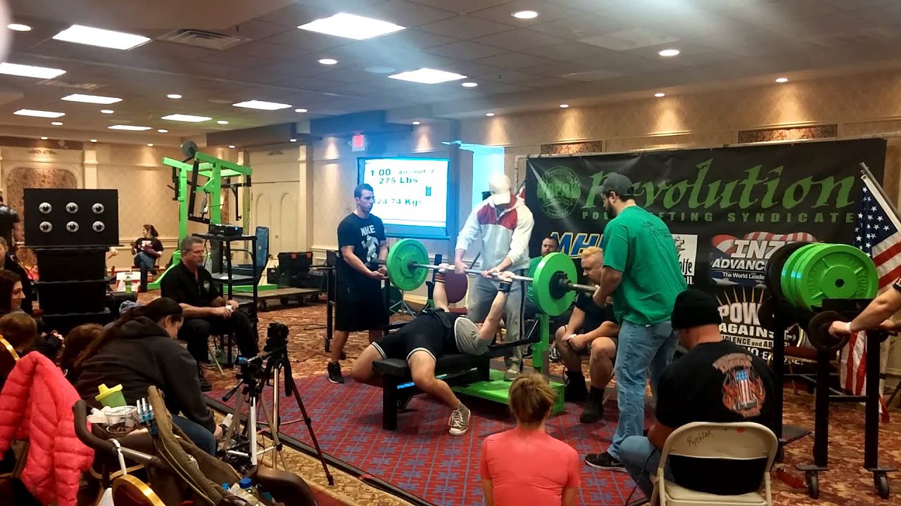 275 2nd Bench Attempt Good YouTube