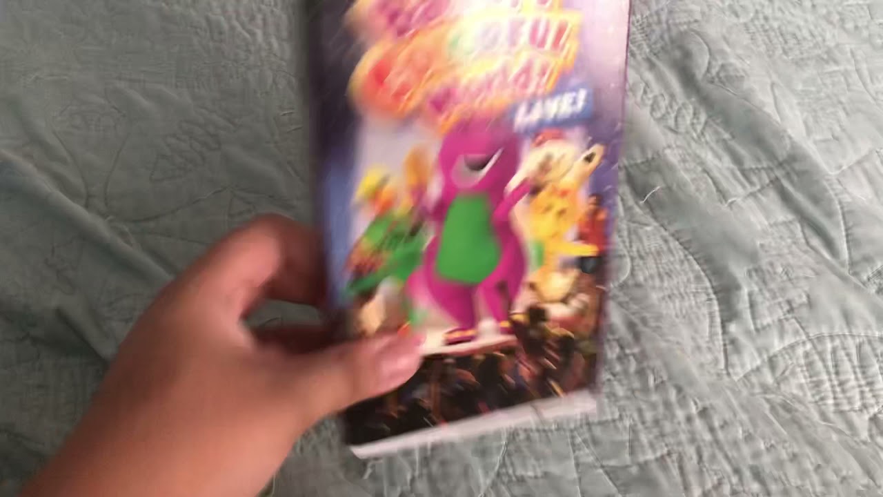 Barneys Colorful World Live 2004 Vhs Youtube 