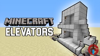 Minecraft: Working Elevator using Structure Blocks
