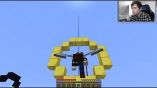 Minecraft | LEARNING TO FLY!! | Elytra Challenge Custom Map