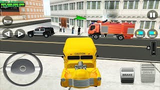 محاكي قيادة شاحنات الـ مدرسة #1 - محاكي القيادة - العاب سيارات - ألعاب أندرويد screenshot 2