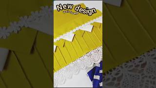 New design✌️🎉🎉 yellow patti and stitching work #fashion #sewing #ytshorts  viralshorts