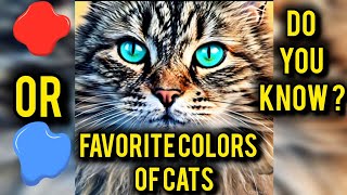 The Secrets Of CATS LIFE | FAVORITE COLORS of cats
