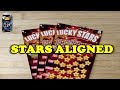 STARS ALIGNED ON LUCKY STARS LOTTERY SCRATCH OFF TICKET - WASHINGTON LOTTO