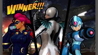 Ultimate Marvel vs Capcom 3 Arcade Mode - Zero Trish and Crimson Viper