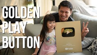 UNBOXING GOLDEN PLAY BUTTON WITH GEMPI