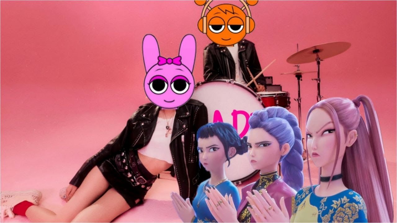 ROSÉ & Bruno Mars APT Official Music Video | Tiles Hop |Sprunki | PuPi 