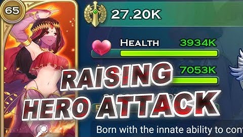 Raising Hero Attack 🤔 - Art of Conquest