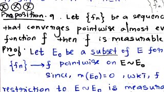 Proposition 9 - section 3.2 - Sequential Pointwise limits and Simple Approximation.