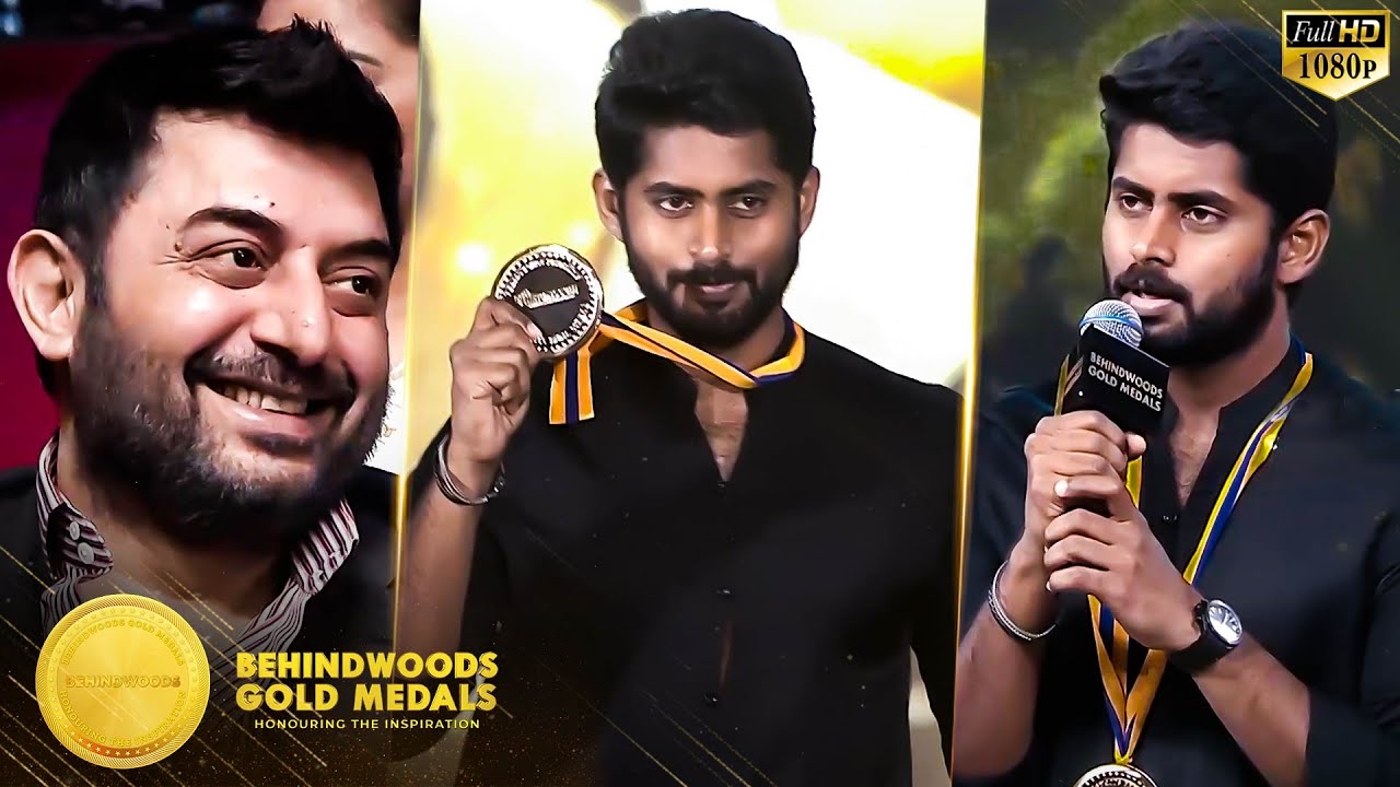 Kathir gets Emotional on Stage! Best Speech Ever! BGM 2018