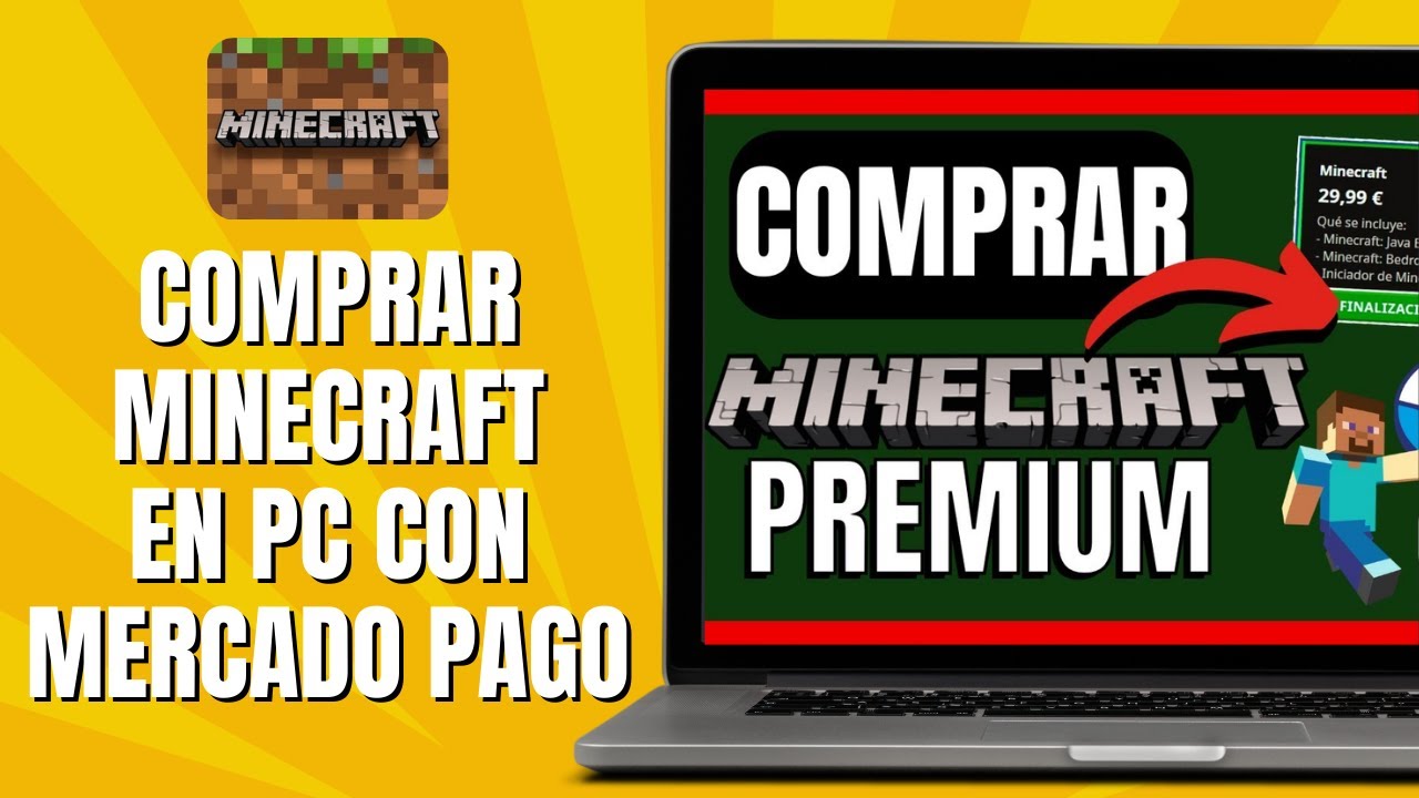 Cómo COMPRAR MINECRAFT En PC Con Mercado PAGO - YouTube