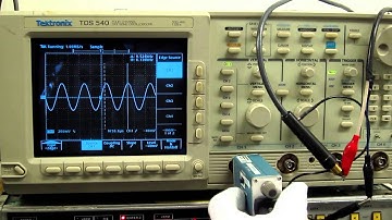 Tektronix P6201 FET probe　動作確認