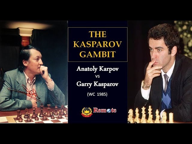 1985 Kasparov vs Karpov 