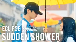 [Sub Indo] 'Sudden Shower' 소나기 - ECLIPSE | Lirik Terjemahan Indonesia 인도네시아어 번역 | Lovely Runner OST