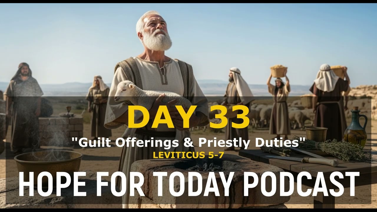 Day 33 - Guilt Offerings & Priestly Duties
