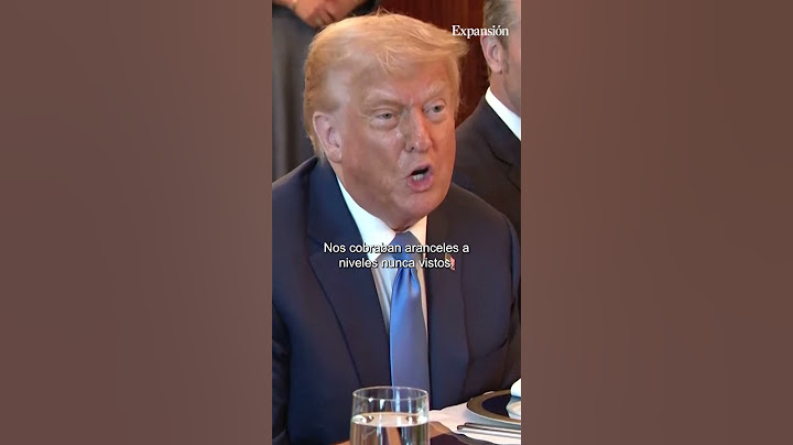Trump carga otra vez con los aranceles: "Si quieres jugar esto es lo que tienes que pagar"