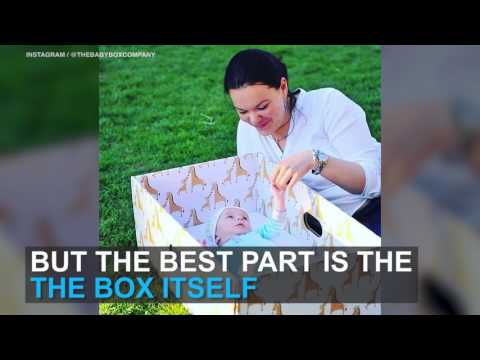 Why newborn babies in Finland sleep in boxes