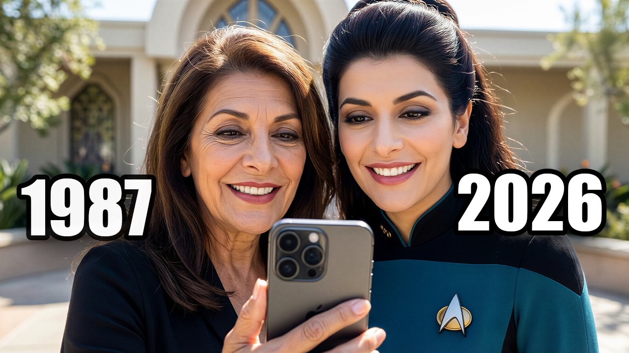 Star Trek: The Next Generation (1987) Cast | Then vs Now United