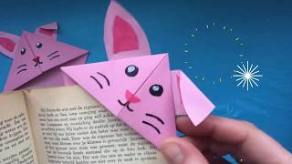 ★ DIY: HOW TO MAKE A BOOKMARK? (EASY!) ★ CRAFTS WITH PAPER ★ ORIGAMI EASY