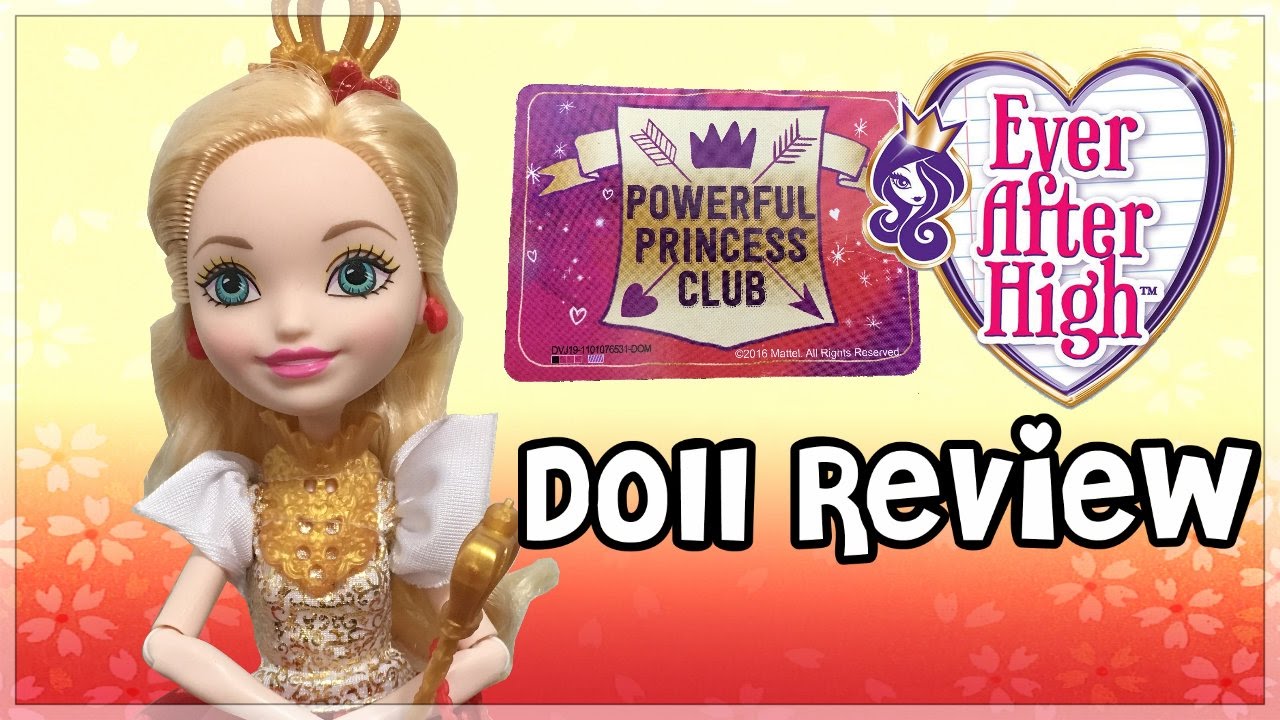 Ever After High: Powerful Princess Club Apple White REVIEW 