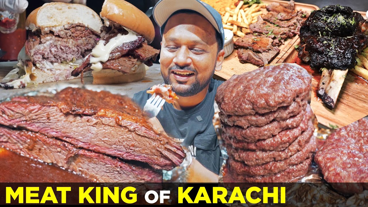 Meat King of Karachi | Smoked Ribs, Briskets, Gourmet Burgers | Texas BBQ in Pakistan by Smoky B's