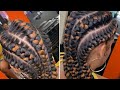 Watch me slay these stitch under braids : goddess braids