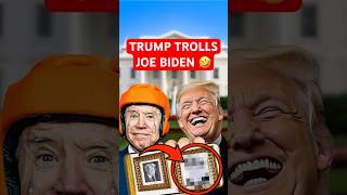 Trump Hangs Joe Biden’s ‘Official Portrait’ in the White House | Reporters SCREAM as Internet Roars…