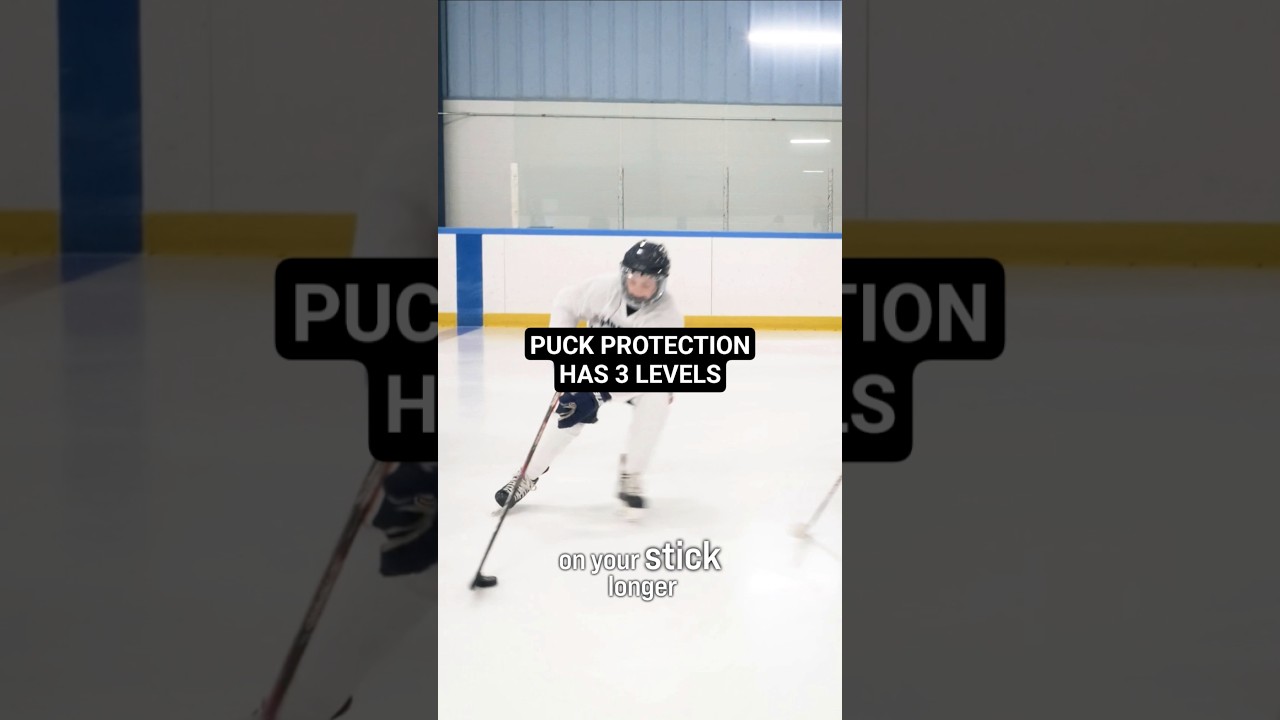 PUCK PROTECTION HAS 3 LEVELS #hockeycoaching #hockeytraining