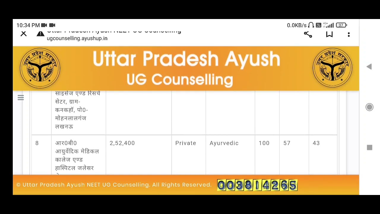 BAMS VACANT SEAT IN UP YouTube