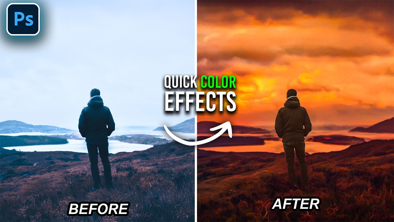 3 Fast Color Grading Looks Using Only 2 Layers in Photoshop