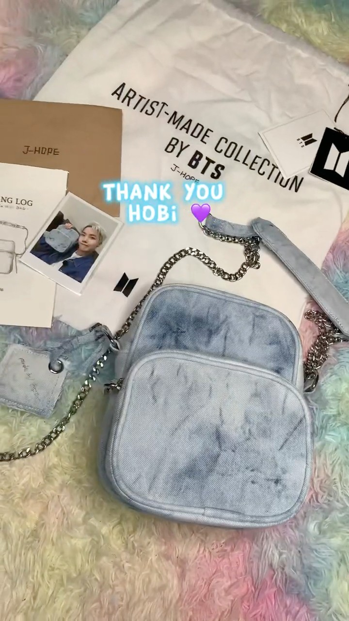 unboxing my j-hope “side by side mini bag”😍💜 #bts #btsarmy