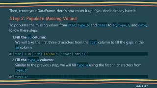 How to Use fillna() in Pandas to Populate Missing Values Across Multiple Columns