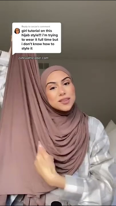 2022 TRENDING HIJAB STYLE 😍 #ramadan #hijabstyle #hijabfashion #hijabi #hijabtutorial #hijabers