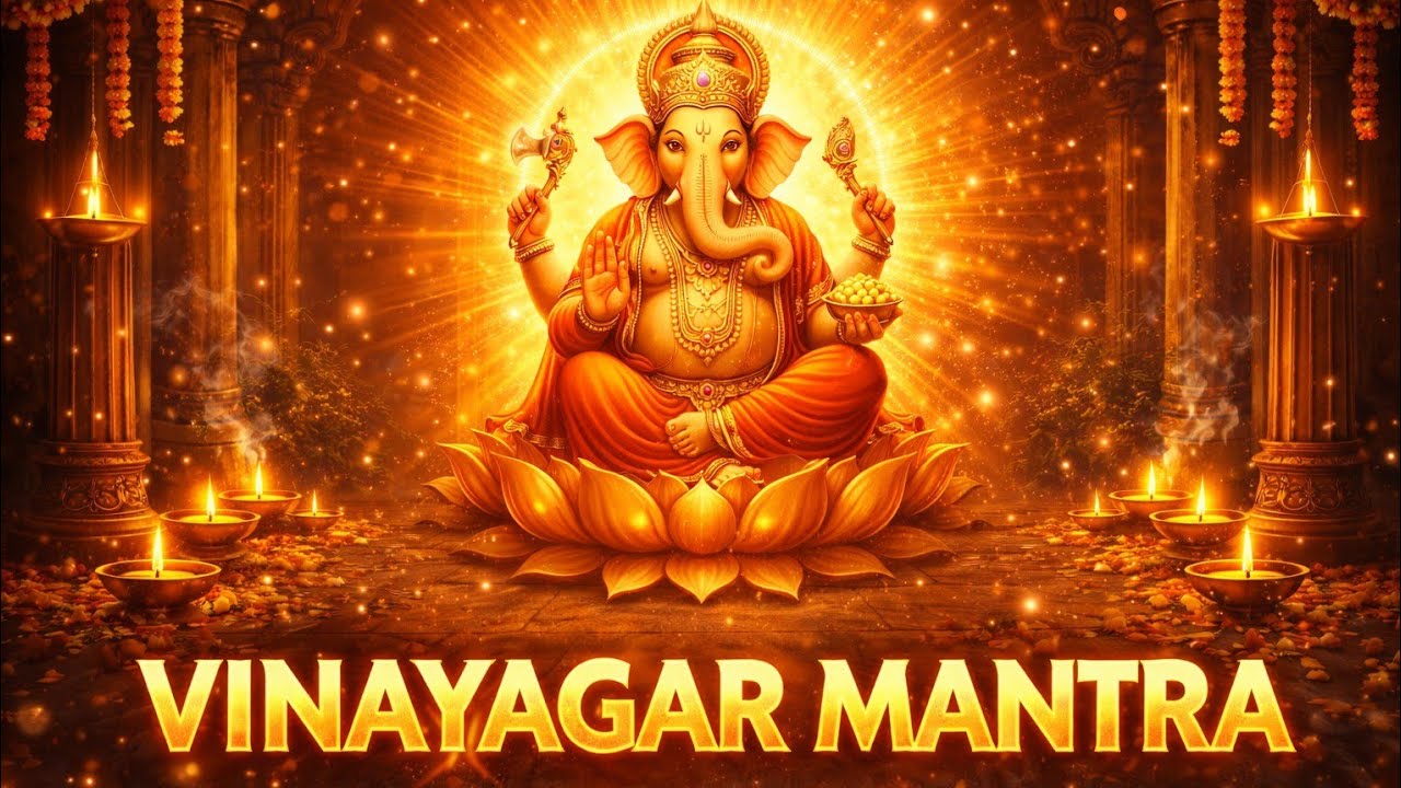 Powerful Vinayagar Mantra | Remove Obstacles & Bring Success | Ganesha Mantra