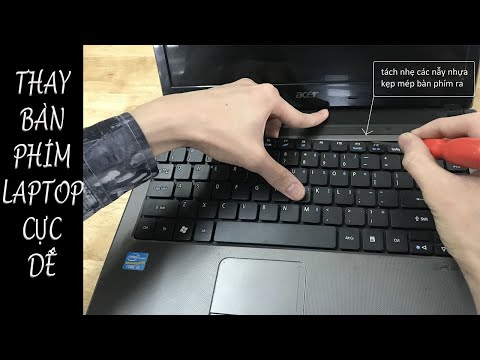 Video: Làm cách nào để thay đổi bàn phím trên máy tính xách tay Dell của tôi?