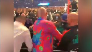 Billy Joe Saunders’ dad Tom Saunders attacked by security after Canelo fight