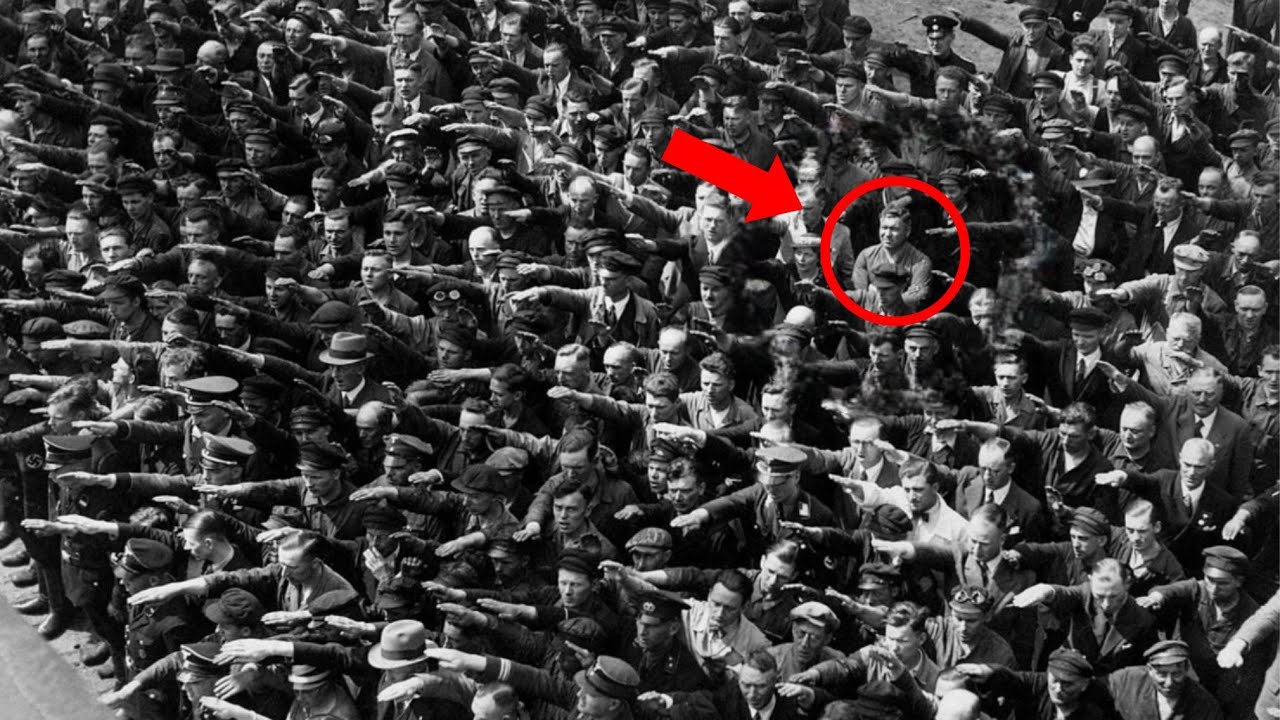 It Was Just Another Photo of German Workers - But Pay Attention to the Man with Crossed Arms