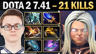 Invoker Dota 2 7.41 with Gleipnir and Sunstrike - Dota Gameplay