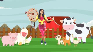 El Sonido De Los Animales - Canción Infantil - Aprende Los Animales De La Granja - Estimulación