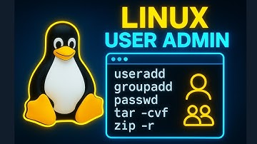 Linux User Administration | Add User, Groups, Home Directory, tar & zip Commands