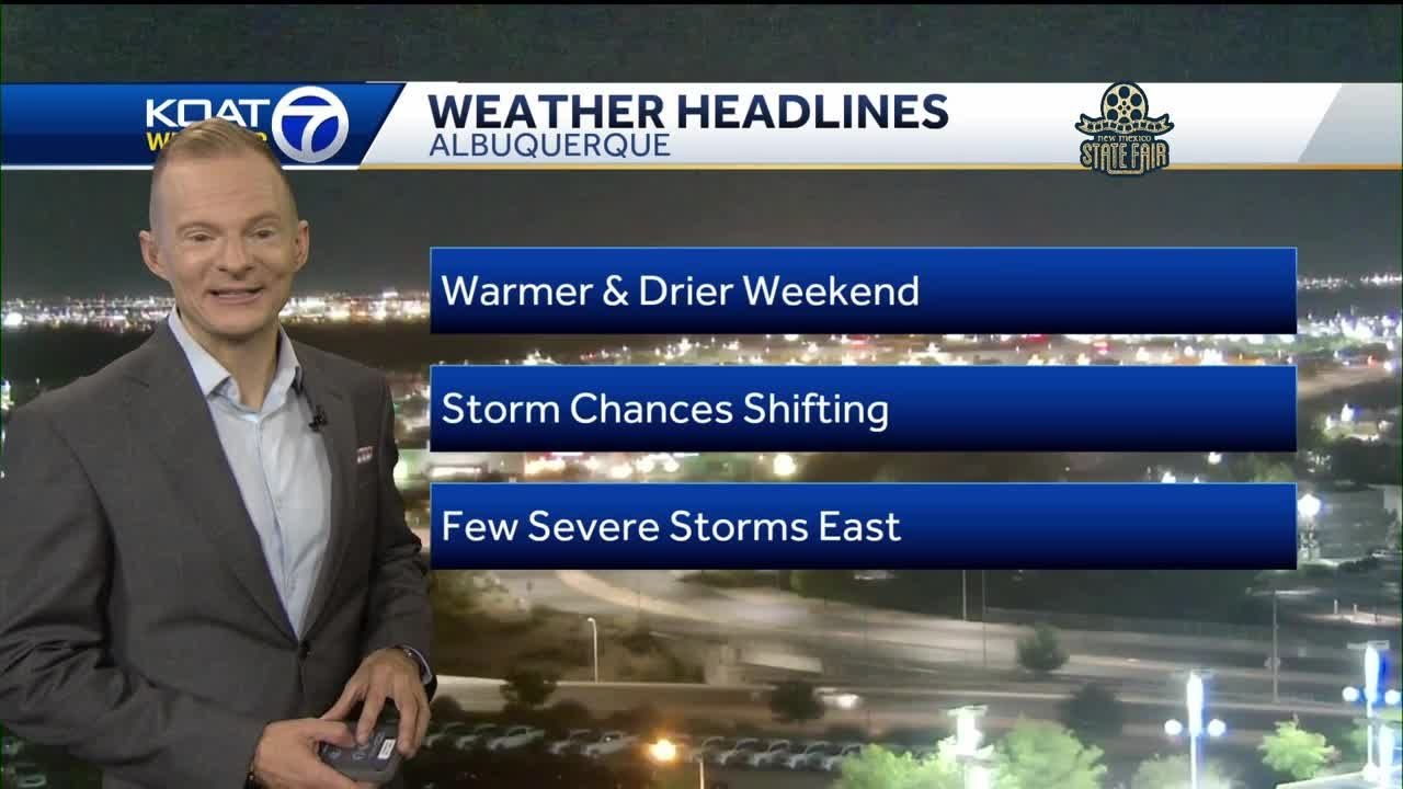Severe storms possible in Eastern New Mexico - YouTube