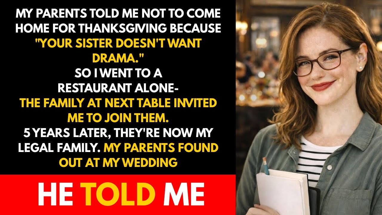 "Don't Come Home, Your Sister Doesn't Want You There", My Parents Said—Years Later, At My Wedding...